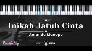 Download Inikah Jatuh Cinta – Amanda Manopo (KARAOKE PIANO - FEMALE KEY) MP3