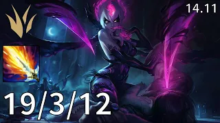 Evelynn Jungle vs Nunu Willump - EUW Diamond Patch 14 11