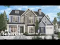 Bloxburg Family Suburban Home Roblox Bloxburg Speedbuild