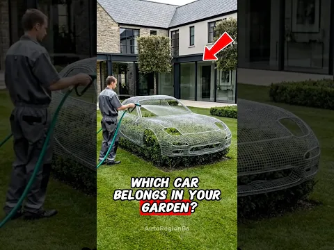 Which Car Belongs in Your Garden? 🌳🚗🔥 #shorts #automobile #car #garden