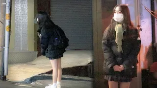 ماذا لو خافت الفتاة في الليل وحدها                      دندنها