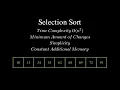 Selection Sort in 150 Seconds