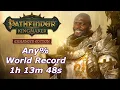 Pathfinder Kingmaker Any Speedrun WR 1h 13m 48s LRT