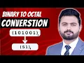 Binary to Octal Number Conversion Example in