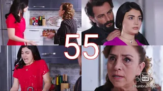 مسلسل الوعد الحلقة 55 حلقة الجمعة ريحان تحضر طورطة عيد ميلاد صونا و جايدان ترميها و تهين ريحان 