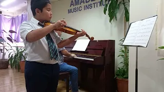 Download Joshua Simanjuntak : ABRSM Violin grade 1 MP3