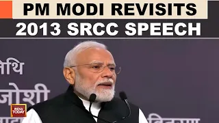 PM Modi At Delhi's SRCC Event: ‘I Presented A Vision, I Spoke Positively’ Recalling His 2013 Address