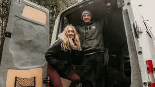 OUR VAN IS LOOKING LIKE A HOME AGAIN | SPRINTER VAN RE-BUILD