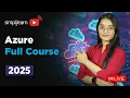 Azure Full Course 2026 Microsoft Azure Tutorial for Beginners Azure Training Simplilearn