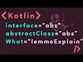 Kotlin For Beginners Tutorial Classes Interfaces