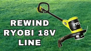 How to Replace String Line on Ryobi String Trimmer