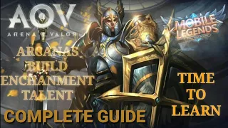 Download Aov / arena of valor / complete guide / Ban mlbb / mobile legend / rov / garena / liênquânmobile MP3