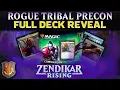 ROGUE TRIBAL Sneak Attack ZNR Full Deck Reveal The Command Zone 347 Magic The Gathering