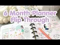 6 Month After the Pen Planner Flip Through 2026 Happy Planner