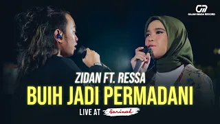 Download ZINIDIN ZIDAN feat. RESSA -  BUIH JADI PERMADANI (LIVE COVER) | ZIDAN DAN RESSA BAPER!! MP3