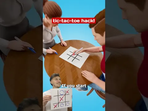 Tic Tac Toe Hack! @zackdfilms
