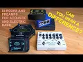 Comparing DI Boxes and Preamps for upright and electric bass Fender Jazz and G L P-Style