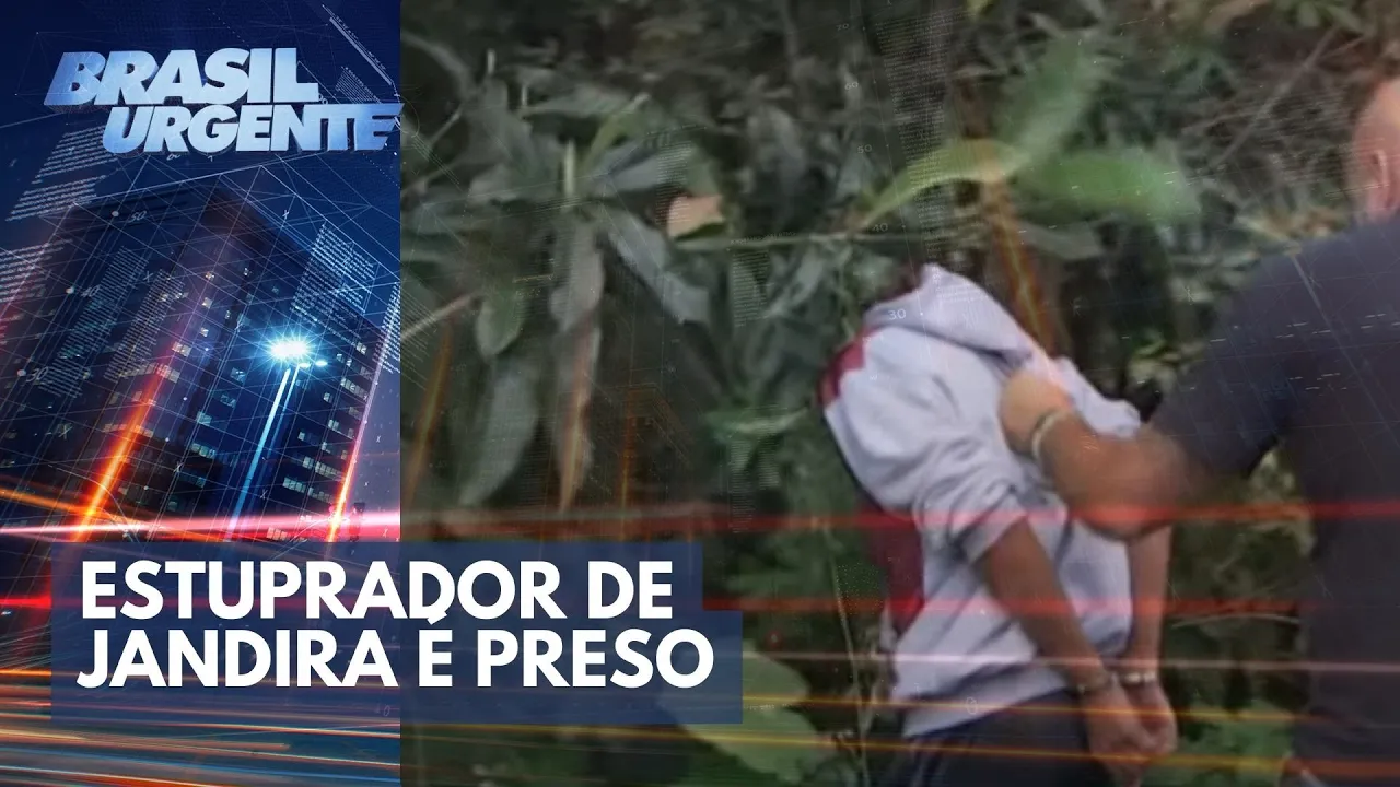 Violentador preso possui longo histórico de estupros | Brasil Urgente