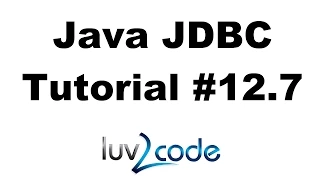 Java JDBC Tutorial - Part 12 7 Connect Java Swing GUI to MySQL