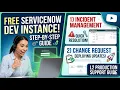 How to Create An ServiceNow Account and Developer Instance 2026