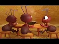 Row, Row, Row Your Boat Ants! | CoComelon Furry Friends | Animals for Kids