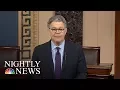 Al Franken Resigns But Insists He Did Nothing Wrong NBC Nightly News