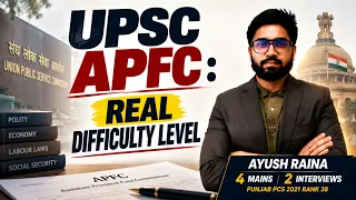 UPSC EPFO APFC Difficulty Level: Syllabus, PYQs, Cutoff & Preparation Strategy