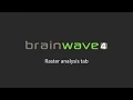 Raster analysis tab