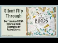 Flip Through Smithsonian Birds Coloring Book