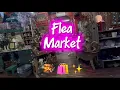 Shopping a Sunday Flea Market what else are you doing