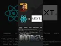 How to Create a React App with Next js without create-react-app