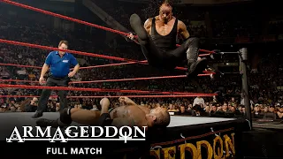 full match batista vs edge vs undertaker world heavyweight title match wwe armageddon 2007