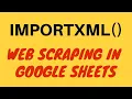 Download Lagu Google Sheets IMPORTXML | Web Scraping in Google Sheets | Scrape H1, Title \u0026 Meta Description