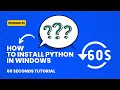 Episode 1 How to Install Python in Windows
