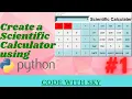 Create Scientific Calculator using Python - Part-1