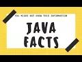 I B KUMAR Important Facts About Java Java Tutorials