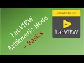 LabVIEW Arithmetic Node - Basics
