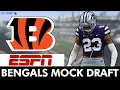 3-Round ESPN NFL Mock Draft Reaction Mel Kiper Jr Todd McShay Project Cincinnati Bengals Picks