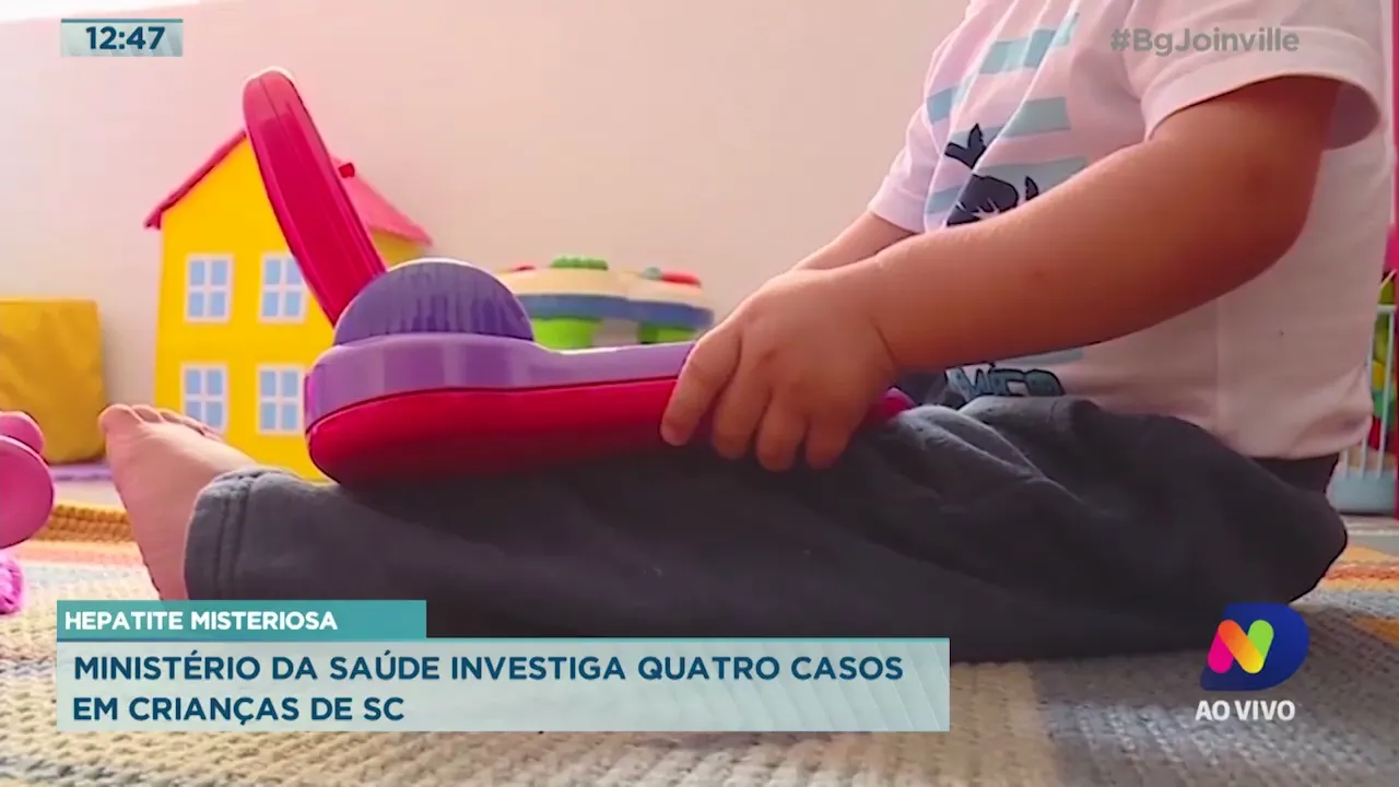 Hepatite misteriosa: Ministério da Saúde investiga quatro casos em crianças de SC