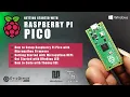 Raspberry Pi Pico - Getting Started with MicroPython REPL Windows Thonny Blinking LED Tamil
