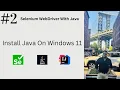Install Java On Windows 11 Java 11 Selenium 4