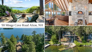 90 Minge Cove Road Alton NH With 100 of Lake Winnipesaukee Shorefront Roche Realty Group