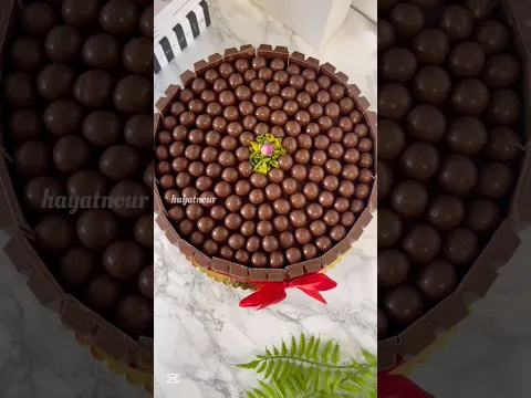 #chocolate #cake #decoration #كيك #شوكولاتة