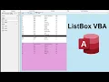 How send data from table to another using ListBox in forms Microsoft access database