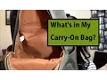 What s in My Carry On Bag New York Vacation