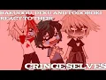 Bakugou Deku and Todoroki react to their cringe designs