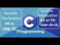 Data types in C language Variable declaration Initialization C language Lec Pak Coding Zone