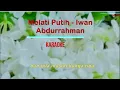 Melati Putih-Iwan Abdurrachman-Karaoke