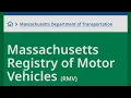 Mass gov MyRMV Online Services Mass ID Card Online Application Tutorial - November 30 2024
