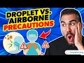 Standard Isolation Precautions Droplet Vs Airborne Precautions Nursing NCLEX RN LPN